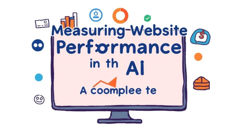 AI 시대 웹사이트 성능 측정: 업계 벤치마킹 완벽 가이드
